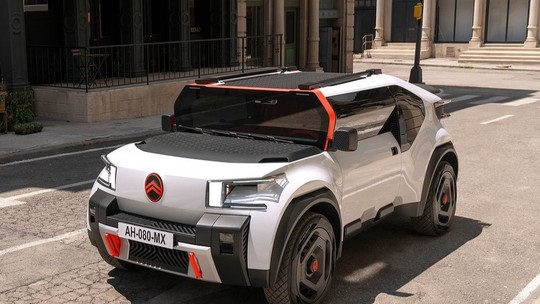 Citroën cria carro familiar feito de papelão (e sim, pode tomar chuva)