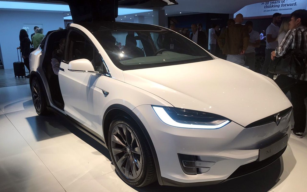 Tesla Model X — Foto: André Paixão/G1