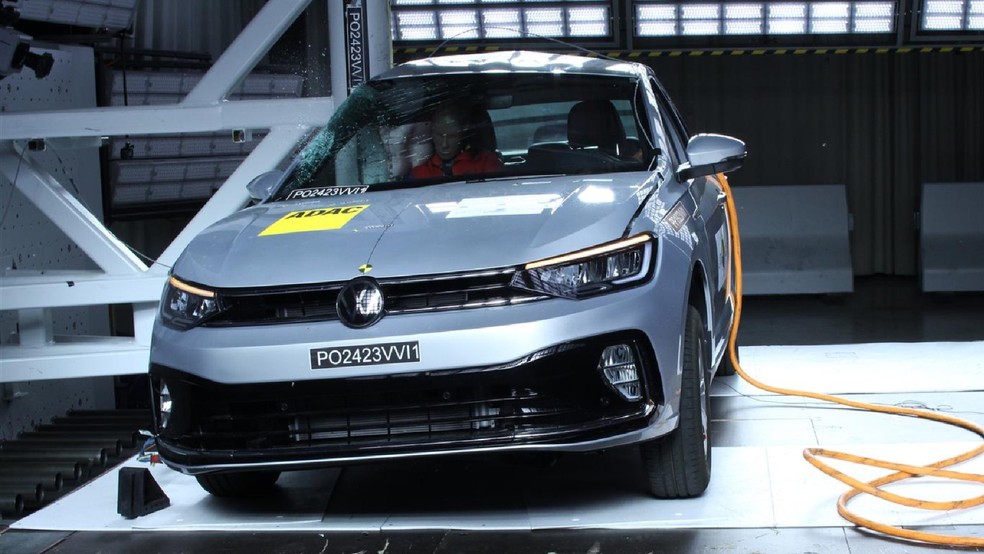 Volkswagen Virtus recebe o pacote de condução semiautônoma  — Foto: Divulgação