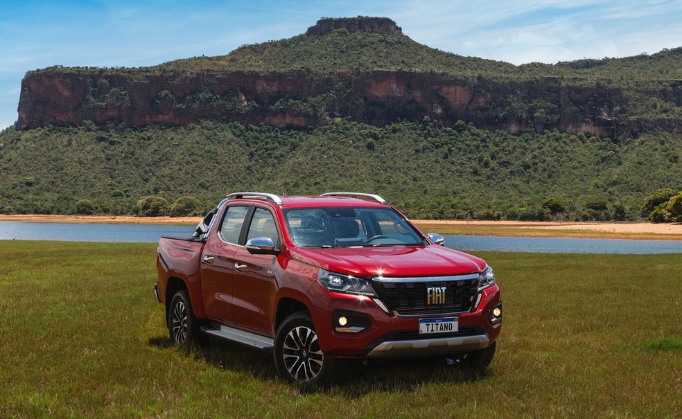Fiat Titano será vendida em todas as concessionárias da Fiat no Brasil — Foto: Divulgação