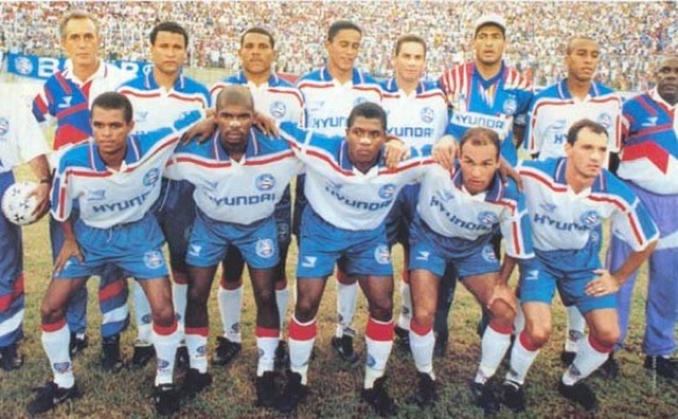 Hyundai também já patrocinou o Bahia — Foto: Bahia