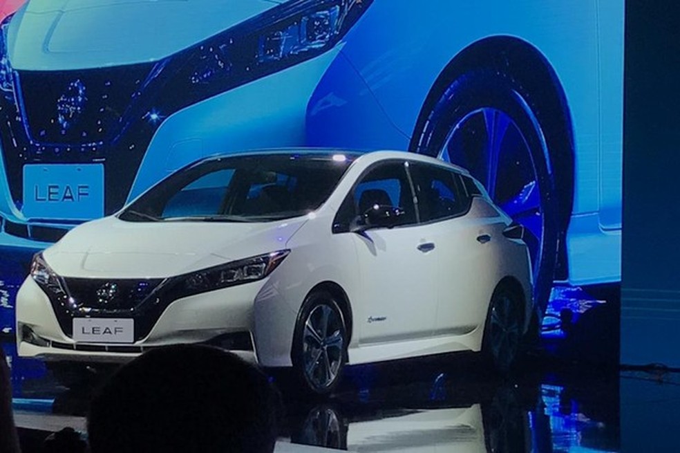 Leaf começará a ser vendido no mercado brasileiro (Foto: Diogo de Oliveira/Auto News Brasil) — Foto: Auto Esporte