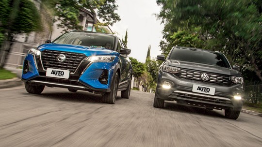 Comparativo: novo Nissan Kicks está mais estiloso e equipado, mas dará conta do Volkswagen T-Cross?