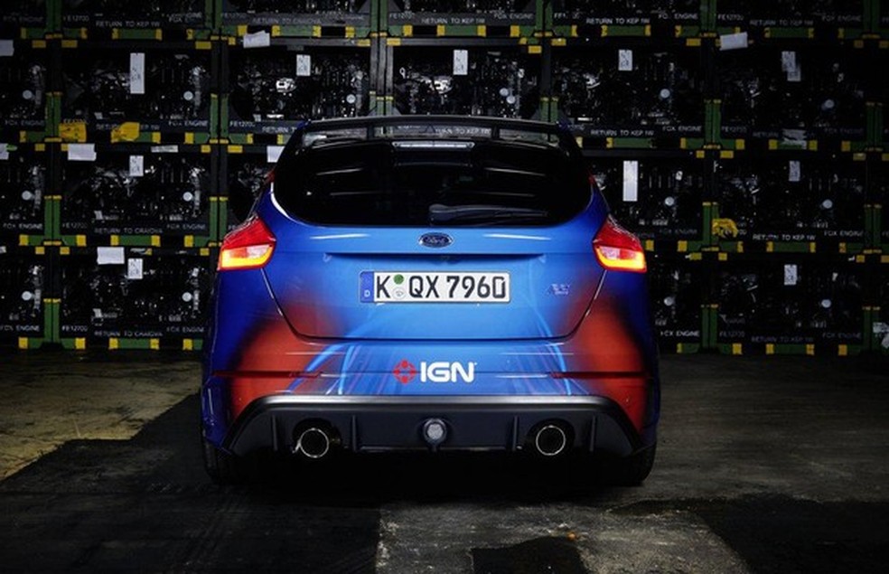 Ford Focus RS estará no Forza Motorsport 6 (Foto: Divulgação) — Foto: Auto Esporte
