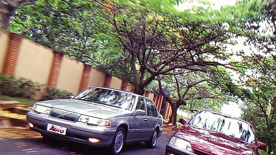 O máximo do luxo em comparativo de 1994: Chevrolet Omega CD 4.1 x Volvo 960