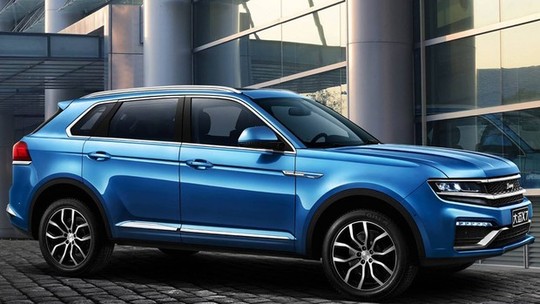 Zotye exibe modelo igual ao Range Rover Sport, e ainda quer vender nos Estados Unidos