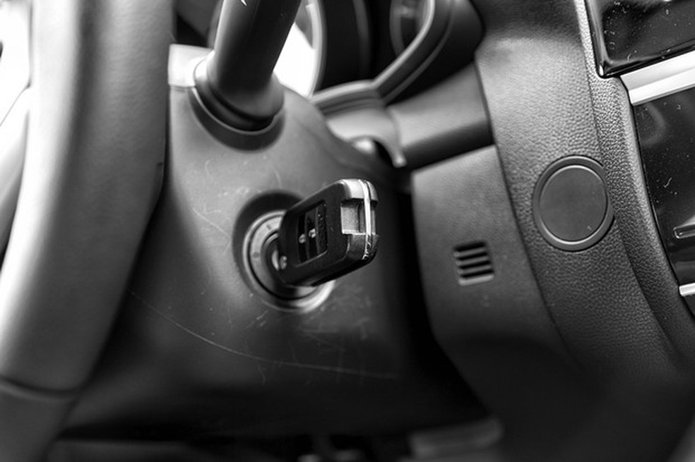Honda até hoje não oferece chave presencial no Fit (Foto: Leo Sposito/Auto News Brasil) — Foto: Auto Esporte
