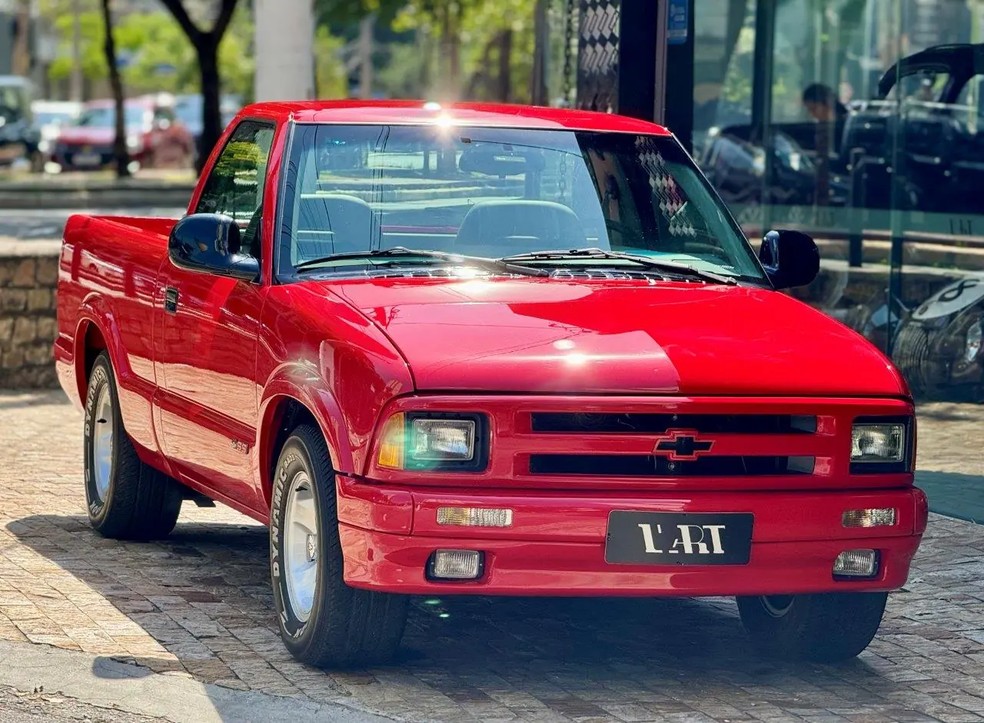 Chevrolet S10 de 1995 já pode receber placa preta — Foto: Reprodução/Lartbr.com.br