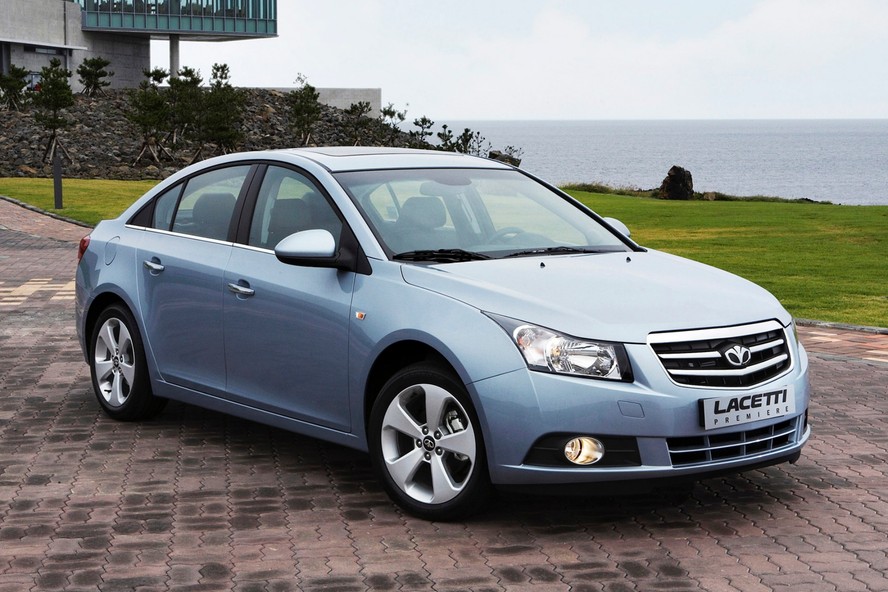 Daewoo Lacetti foi a base da primeira geração do Chevrolet Cruze
