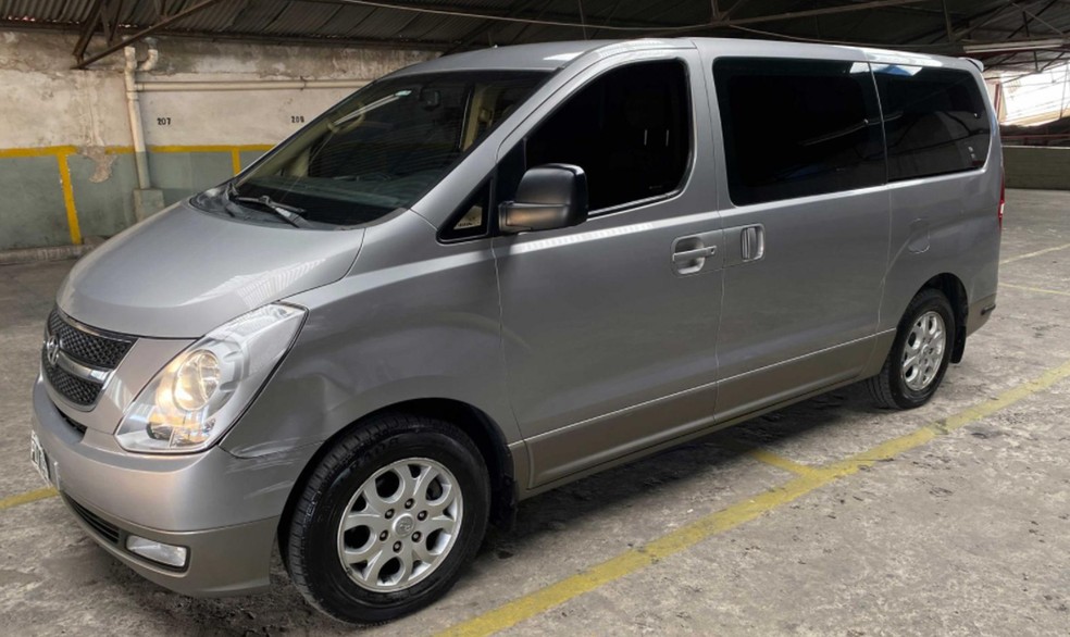 Hyundai H1 poderá receber lances de qualquer lugar do mundo, dado que o leilão será online e não-exclusivo a argentinos — Foto: Reprodução/ Adrián Mercado