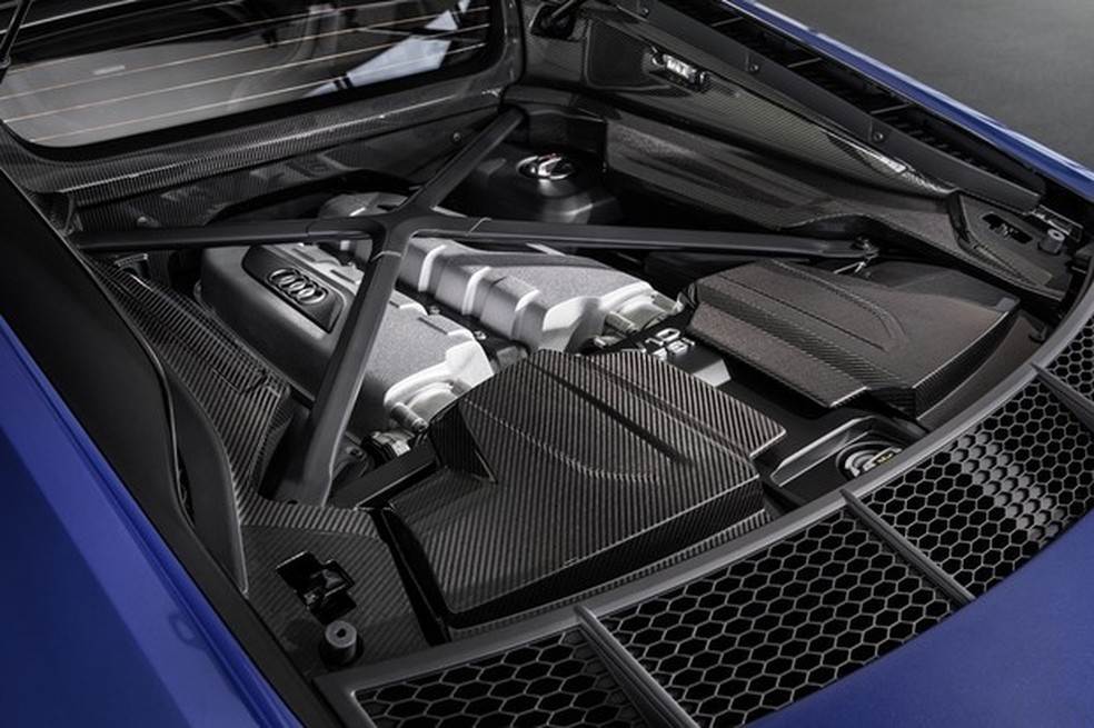 Motor 5.2 V10 entega 610 cv de potência (Foto: Divulgação) — Foto: Auto Esporte