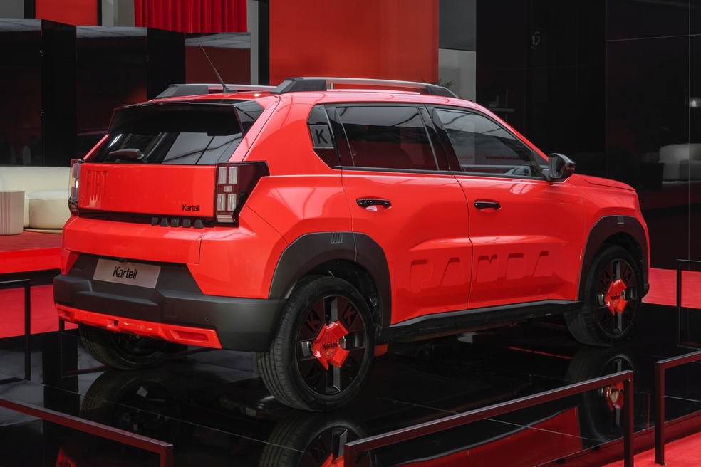 Fiat Grande Panda terá preparação da Abarth — Foto: Divulgação