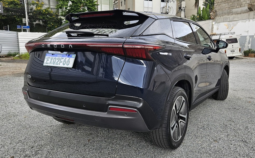 Omoda 5 terá versões elétrica e híbrida leve — Foto: Leonardo Felix/Auto News Brasil