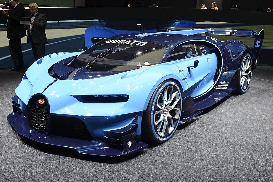 Bugatti Vision Gran Turismo no Salão de Frankfurt 2015