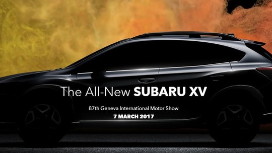 Novo Subaru XV começa a ser divulgado; estreia será em março
