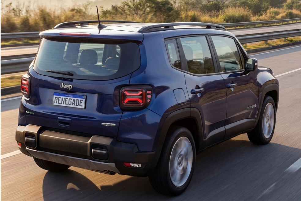 Sistema híbrido reduziu em 8% as emissões do Jeep Renegade — Foto: Divulgação