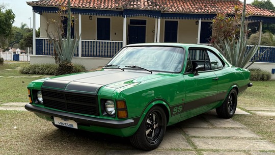 Chevrolet Opala restaurados e modernizados pela GM vão à leilão