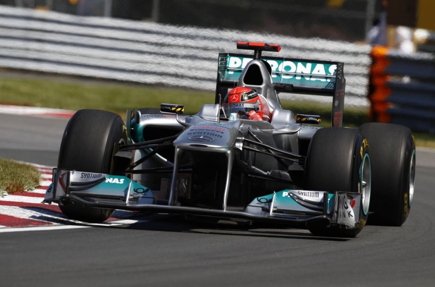 Mercedes W02 de Michael Schumacher
