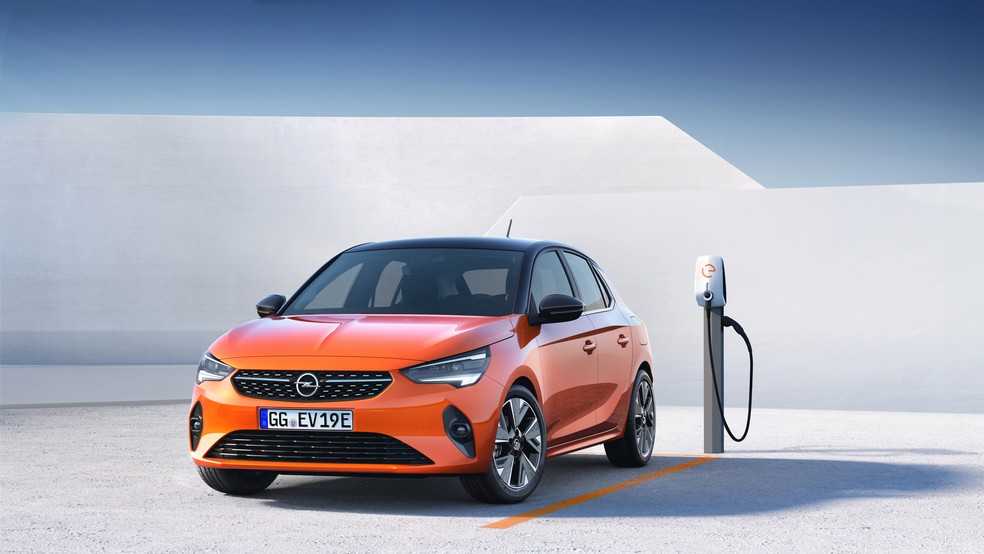 Opel Corsa vira elétrico em sua 6ª geração — Foto: Opel/Divulgação
