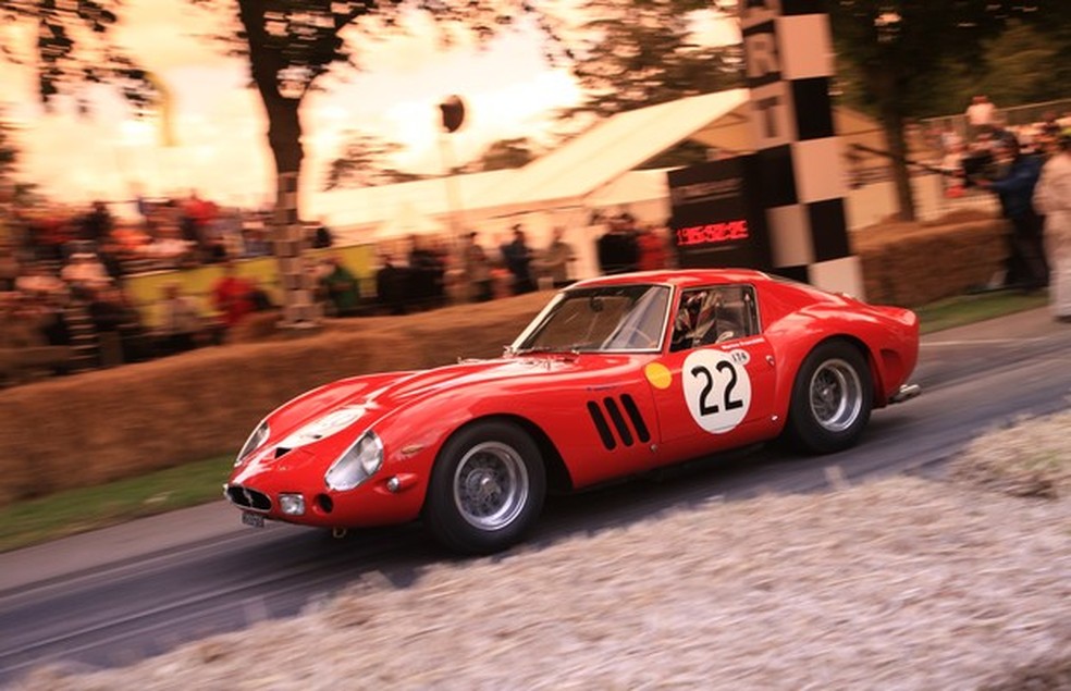 Ferrari 250 GTO do Nick Mason em Goodwood (Foto: Reprodução) — Foto: Auto Esporte