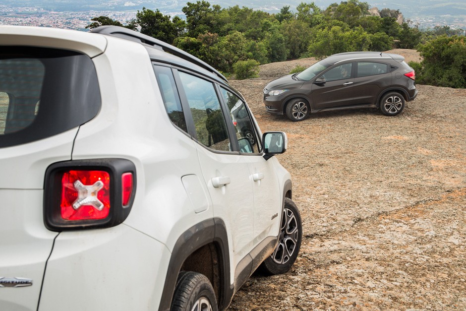 Comparativo: Honda HR-V enfrenta Jeep Renegade