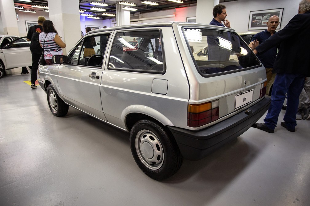 Volkswagen BY, projeto da empresa nos anos 1980 para um veículo abaixo do Gol — Foto: Fábio Tito/G1