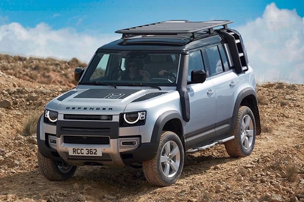 Land Rover Defender terá duas opções de carroceria (Foto: Divulgação) — Foto: Auto Esporte