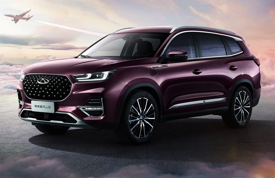 Caoa Chery Tiggo 8 Plus 2023 Dianteira Estática