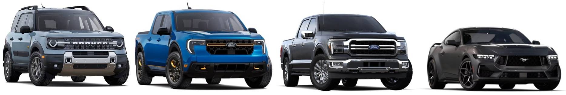 RECALL: Ford Bronco Sport modelo 2025, Ford Maverick modelo 2025, Ford F-150 modelos 2024 e 2025 e Ford Mustang modelos 2024 e 2025