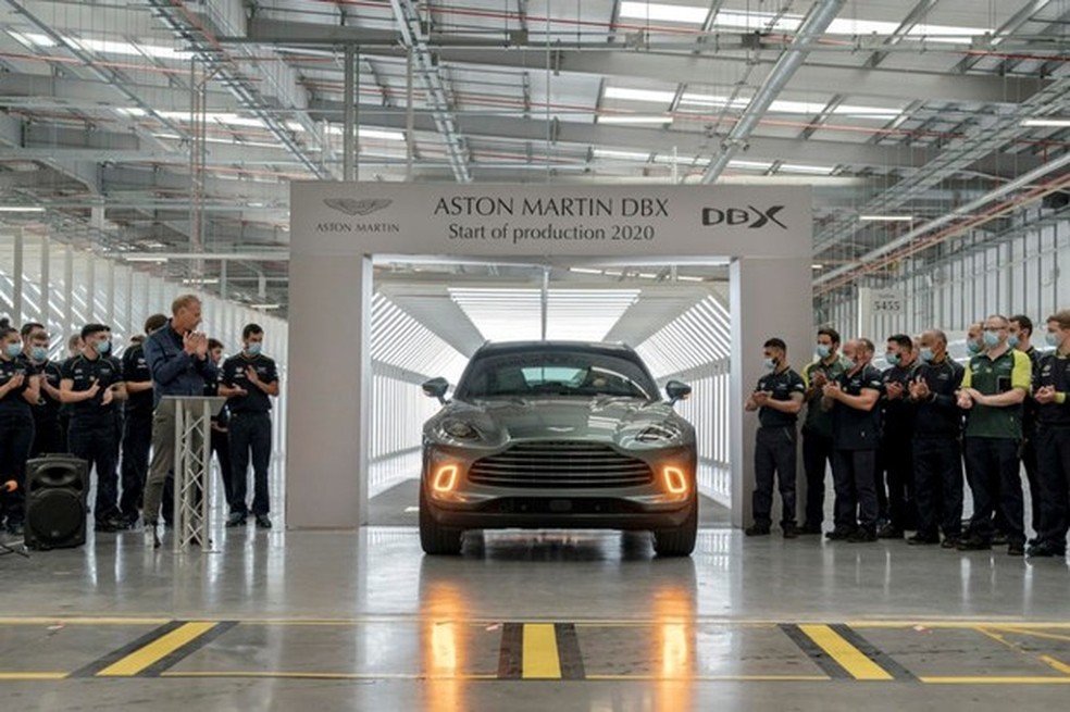 Aston Martin DBX: primeiro SUV do fabricante sai da linha de montagem (Foto: Divulgação) — Foto: Auto Esporte