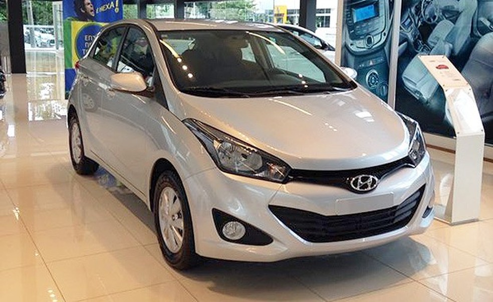 Hyundai HB20 nas lojas (Foto: Giulia Lanzuolo/Auto News Brasil) — Foto: Auto Esporte
