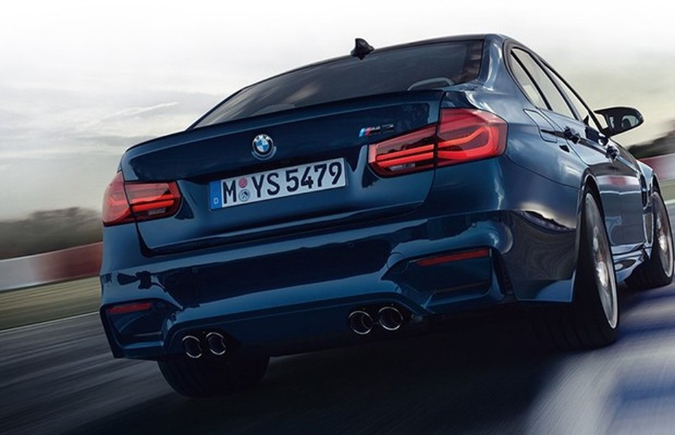 BMW revela facelift do M3 (Foto: Divulgação) — Foto: Auto Esporte