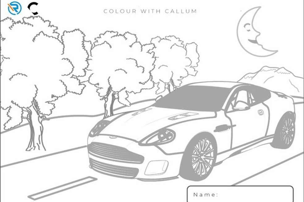 Desenho de Carro americano para Colorir - Colorir.com