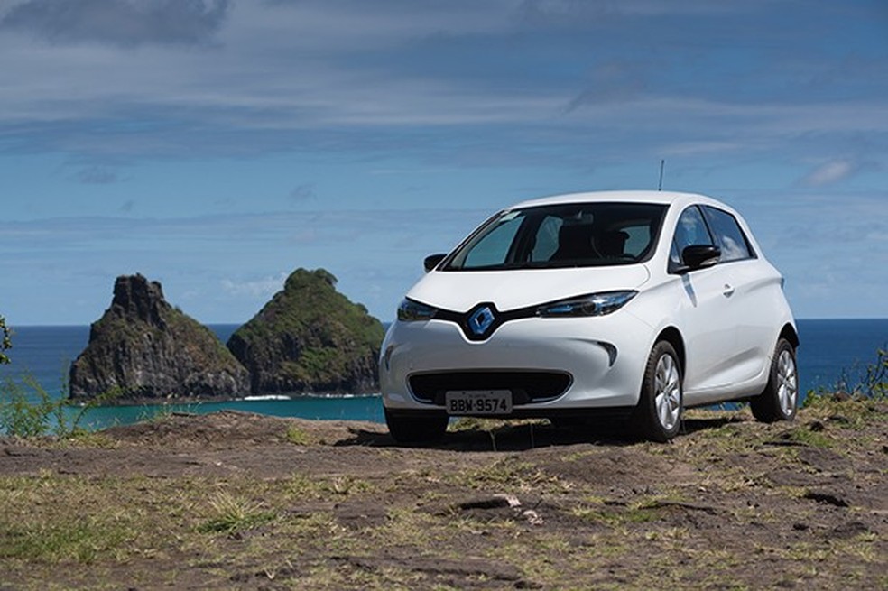 Renault Zoe é o primeiro carro elétrico da Renault a ter uso compartilhado (Foto: Divulgação) — Foto: Auto Esporte