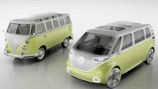 Volkswagen mostra Kombi elétrica, o segundo conceito da família I.D.
