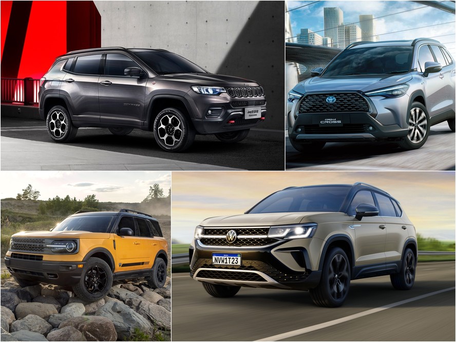 Montagem Abre SUVs