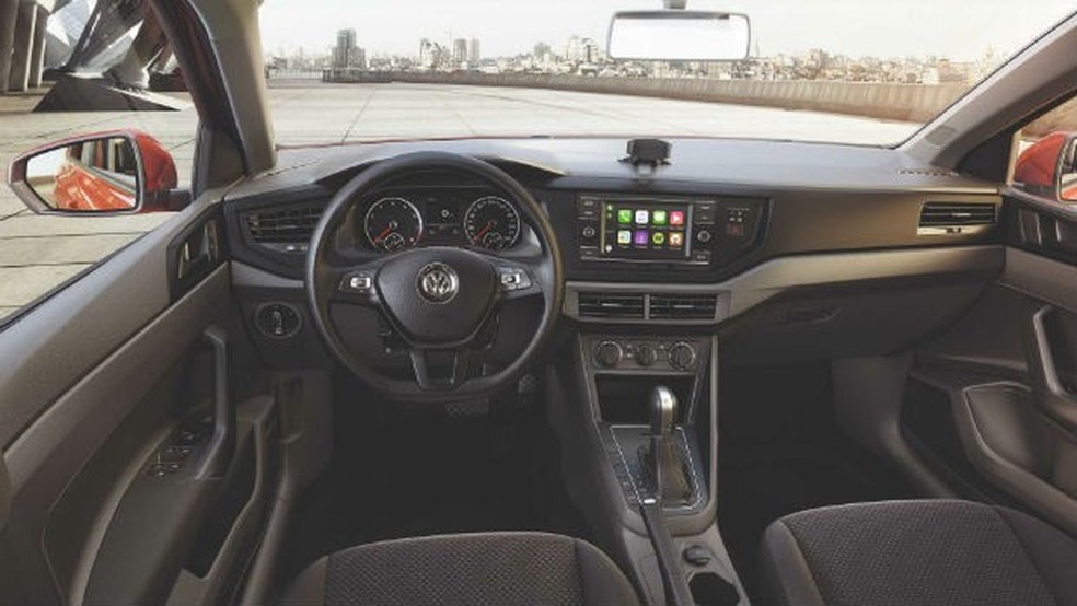 Interior do hatch e do sedã permanece o mesmo (Foto: Divulgação) — Foto: Auto Esporte