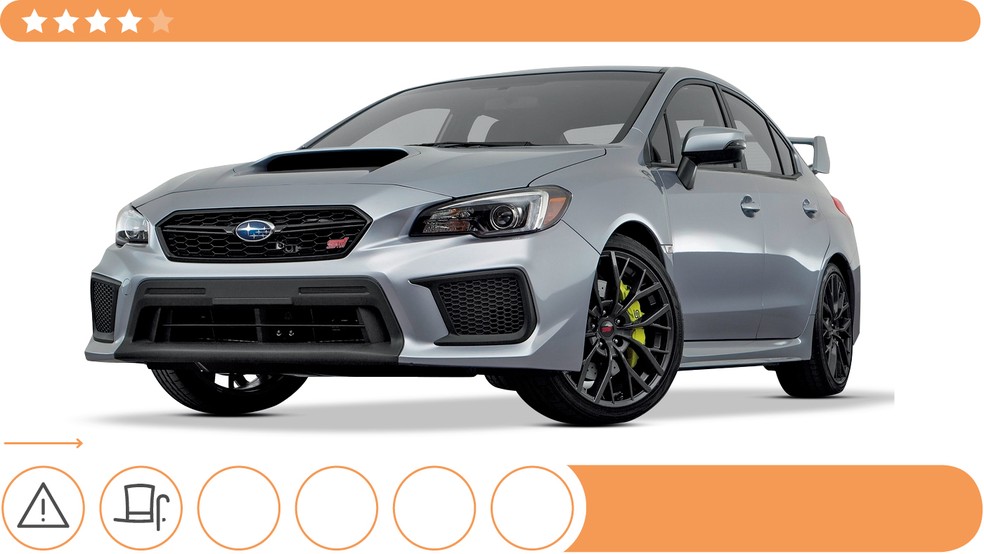 Subaru WRX STI — Foto: Divulgação
