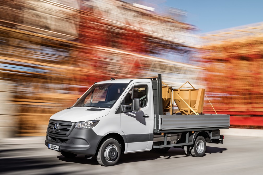 Versão chassi da Mercedes-Benz Sprinter — Foto: Divulgação