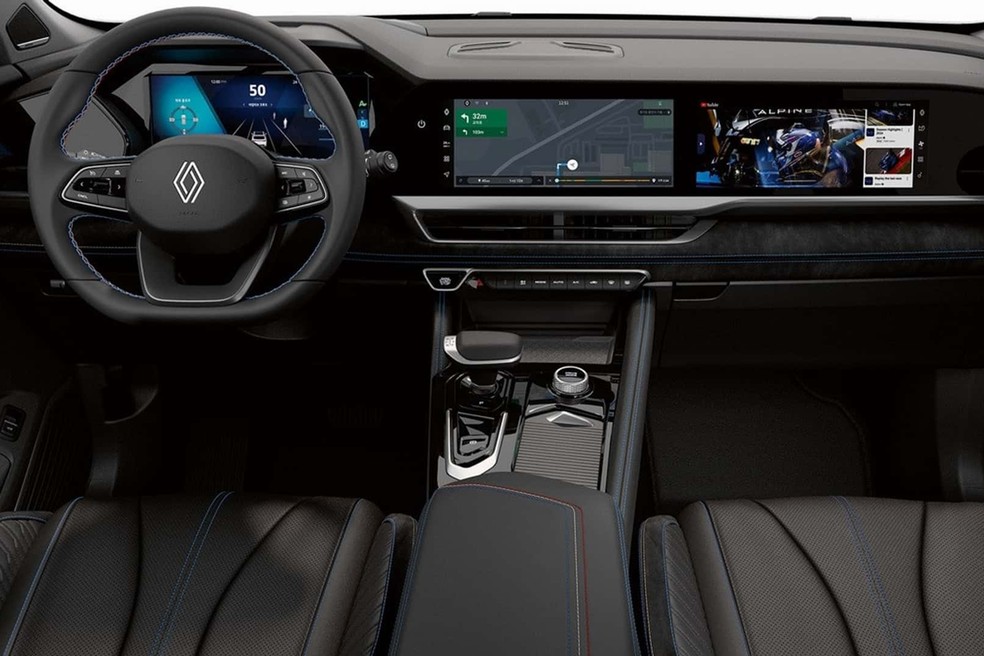 Renault Grand Koleos tem apenas opções para cinco ocupantes  — Foto: Divulgação