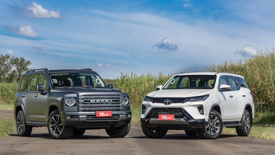 GWM Haval H9 Exclusive enfrenta Toyota SW4 Platinum; qual SUV é melhor?