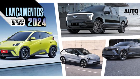 Carros 2024: 13 elétricos que serão lançados no Brasil neste ano