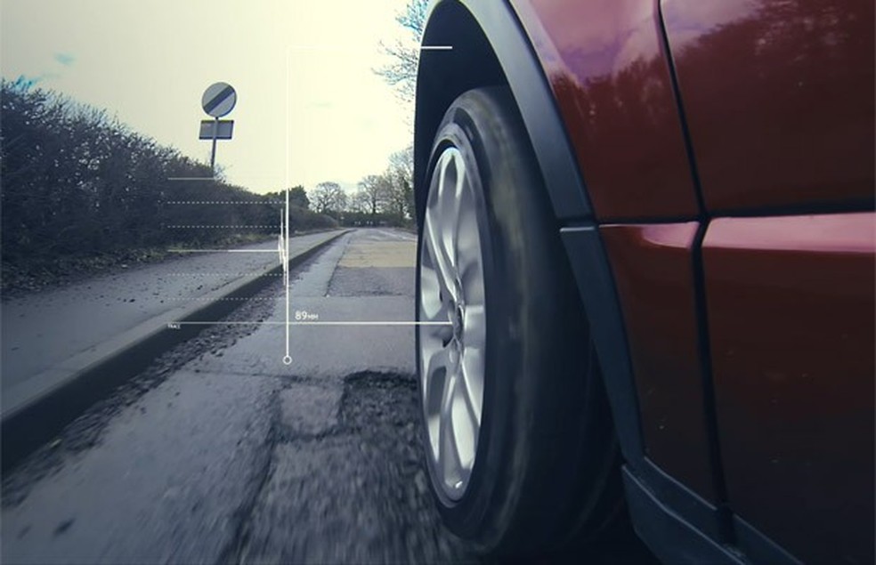 Jaguar Land Rover anuncia projeto para detectar, prever e compartilhar dados sobre buracos (Foto: Divulgação) — Foto: Auto Esporte