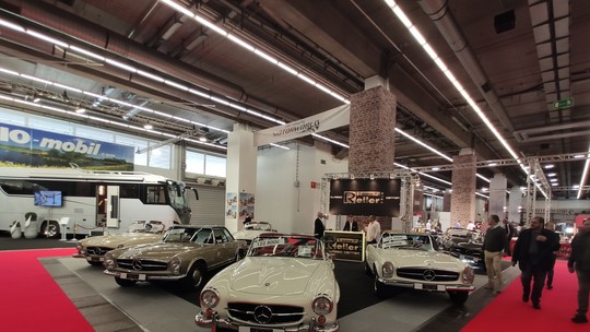 Salão de Frankfurt tem carro de 91 anos à venda por R$ 18 milhões Salão de Frankfurt tem carro de 91 anos à venda por R$ 18 milhões