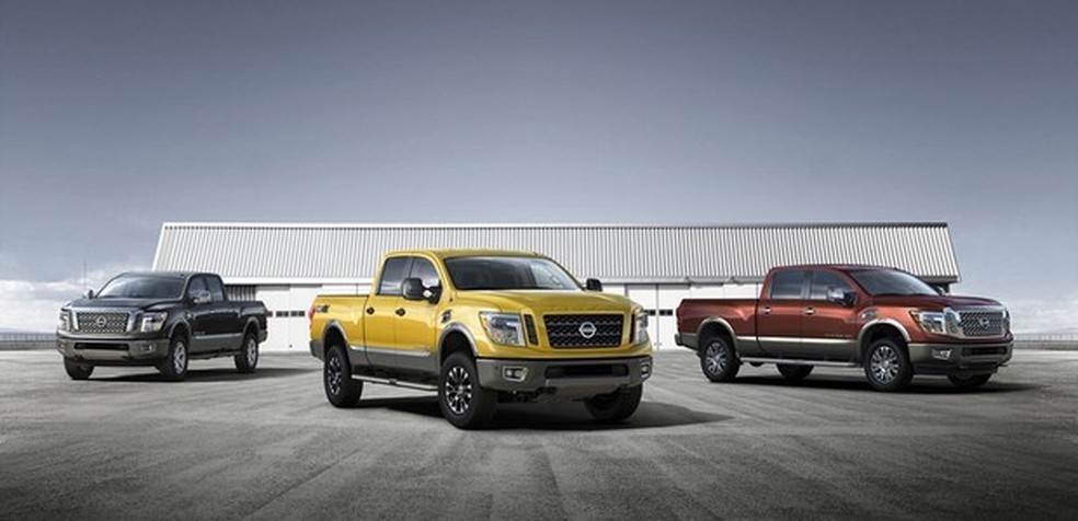 Nissan levará três picapes modificadas para o SEMA (Foto: Divulgação) — Foto: Auto Esporte