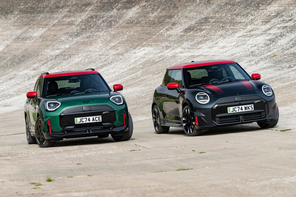 Mini JCW E e Aceman estrearam no Brasil em julho deste ano  — Foto: Divulgação