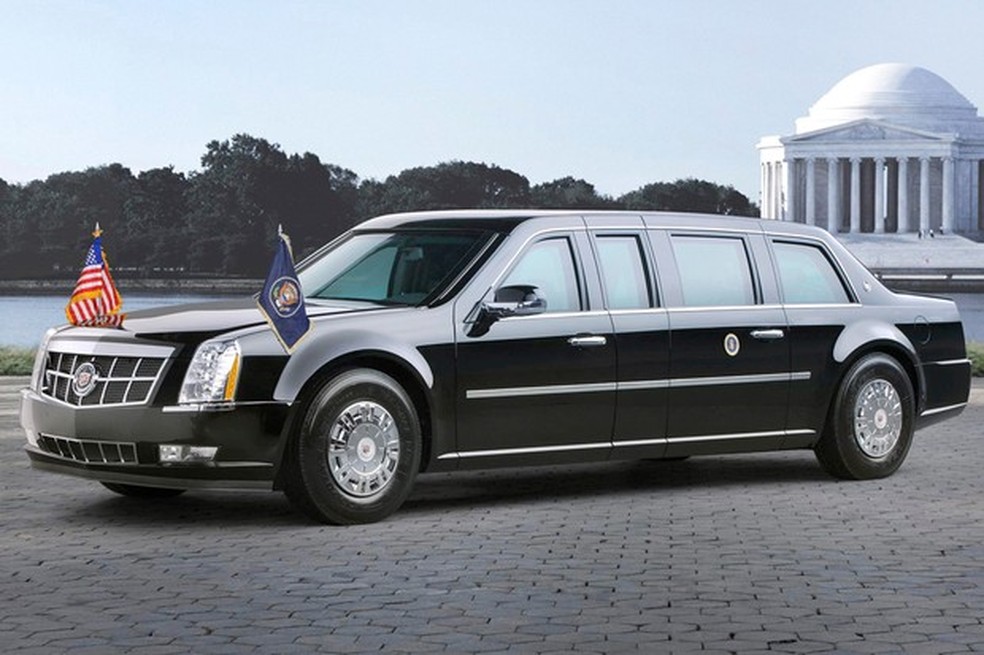 Cadillac do Obama também era feito sobre chassi de caminhão leve (Foto: Divulgação) — Foto: Auto Esporte