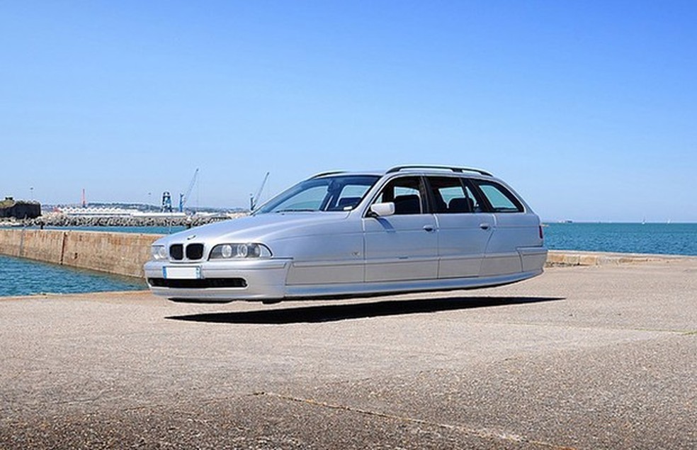 Carro Voador: BMW 530 (Foto: Divulgação) — Foto: Auto Esporte