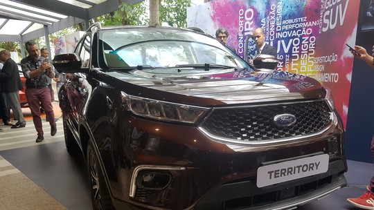 Ford confirma SUV chinês Territory e EcoSport sem estepe para o Salão do Automóvel 