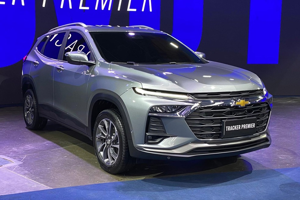 Chevrolet Tracker Premier 2026 tem nova frente e garantia de cinco anos  Foto: Andr Schaun/Autoesporte